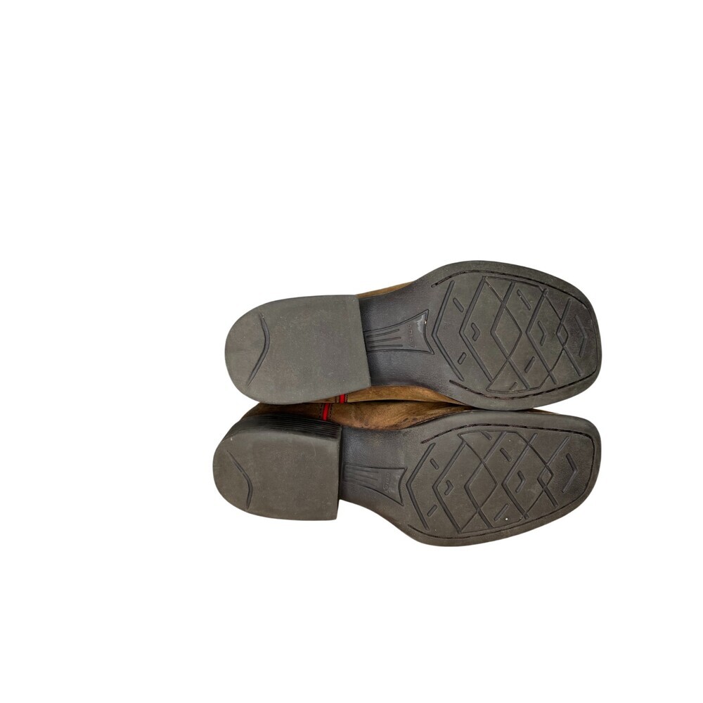 Ariat Kids Quickdraw VentTEK Patriotic American Flag Western Boots Size 4 - Picture 8 of 10